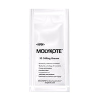 MOLYKOTE® 55 O-Ring Grease, 6g pillow pack, silicone-based grease for O-rings and rubber seals