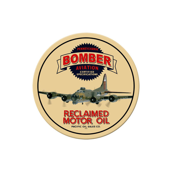 Bomber Reclaimed Oil Sign