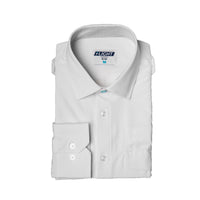 Flight - White "Flight Shirt" Pilot Uniform Shirt Without Eyelets, Folded