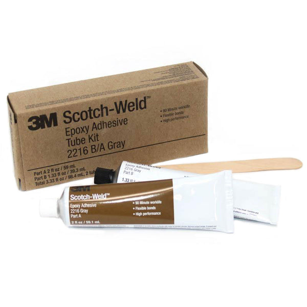 3M Scotch-Weld Epoxy Adhesive 2216 Gry, Part B/A, 2oz | 20351