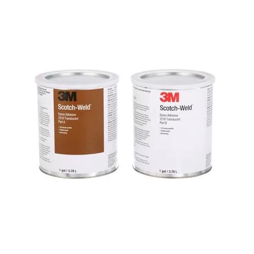 3M - Clear Scotch-Weld 2216 B/A Epoxy Adhesive - A+B Quart kt | 021200-20854