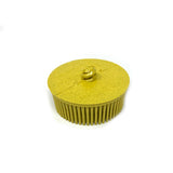 3M - Scotch-Brite Roloc Bristle Abrasive Disc - Yellow - 2" x 5/8" - 80Grit | 048011-18732