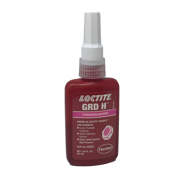 Loctite - Letter Grade H (078) Low Strength Threadlocker - 50 mL