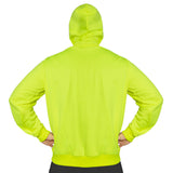 High-Vis Performance Hooded Sweatshirt - Safety Green