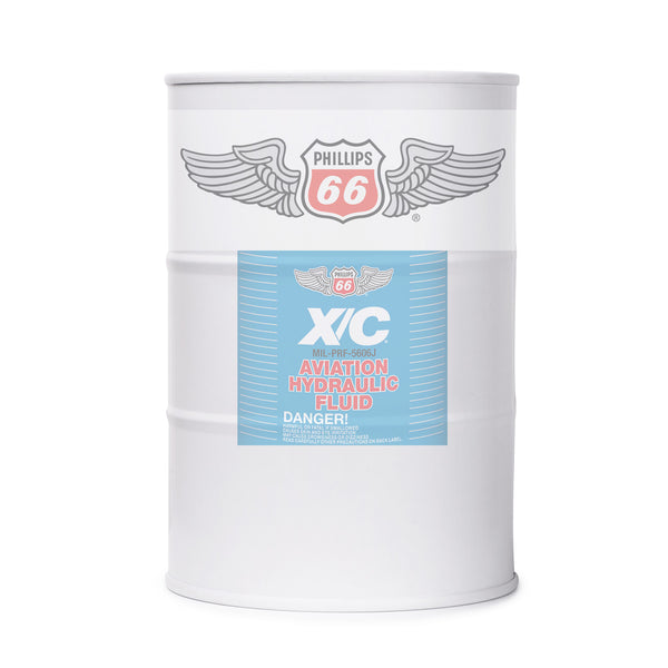 Phillips 66  - X/C Aviation Hydraulic Fluid | MIL-PRF-5606H, 55 Gallon