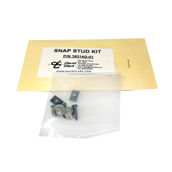 David Clark - Snap Stud Non-Directional Kit | 18314G-01