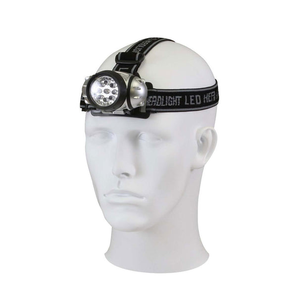 9-Bulb LED Headlamp