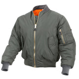 Enhanced Nylon MA-1 Flight Jacket