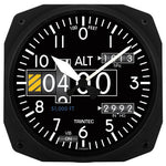 Trintec - 10'' Modern Altimeter Instrument Style Clock | 3020-10