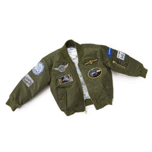 Boeing - Youth Green Aviator Jacket