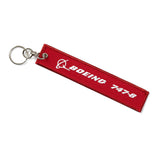 Boeing - 747-8 Remove Before Flight Keychain