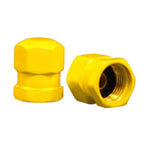 Yellow Brass Aircraft Valve Cap | 637