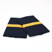 Navy Standard Epaulets - Nylon Gold - 1 Stripe