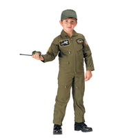 Kid's Flight Coverall With Patches