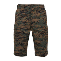 Long Length Camo BDU Shorts