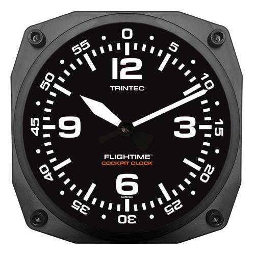 Trintec - 6'' FLIGHTIME Cockpit Clock | 9065-FT