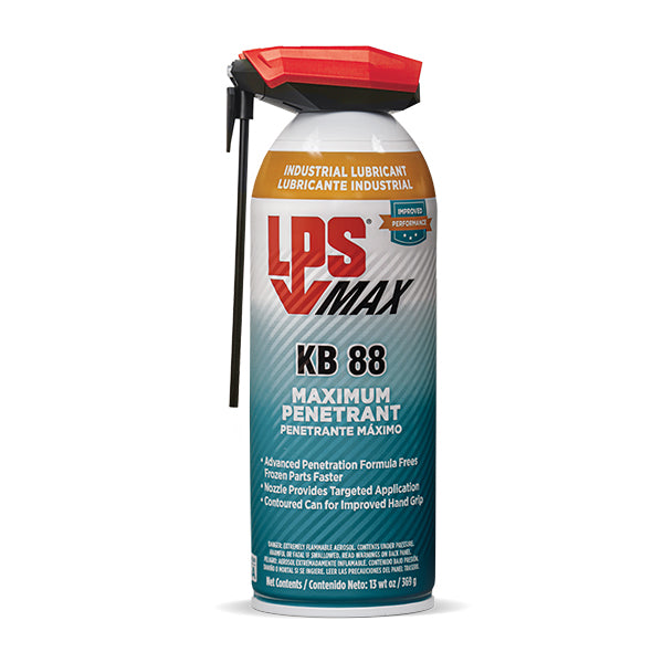 LPS® MAX KB 88 Industrial Penetrant/Water Displacer, 16 oz