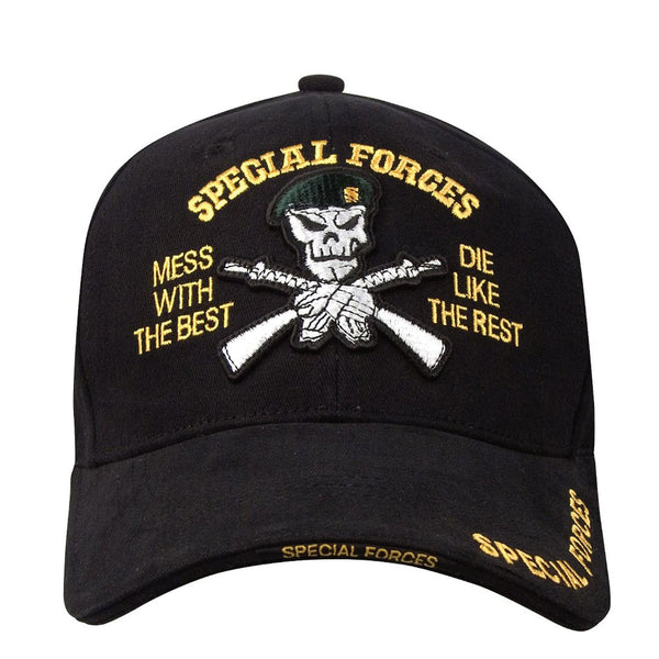 Deluxe Low Profile Special Forces Insignia Cap