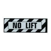 Tom Rubin Ent - No Left Placard, Sticker | A TRE 813