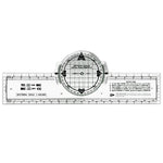 Aero Products Research - 13" Rotating Navigational Plotter, Lexan | APR-WSNPR-13