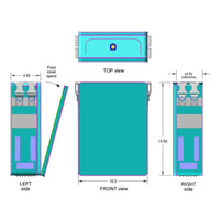 Brightline - Center Section Four Flight Bag Section | CS4