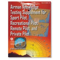 ASA - Airman Knowledge Testing Supplement, Sport, Private, & Recreational Pilot