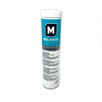 MOLYKOTE® 44 Medium High-Temperature Grease, 400g cartridge in old Dow Corning packaging, silicone-based lubricant