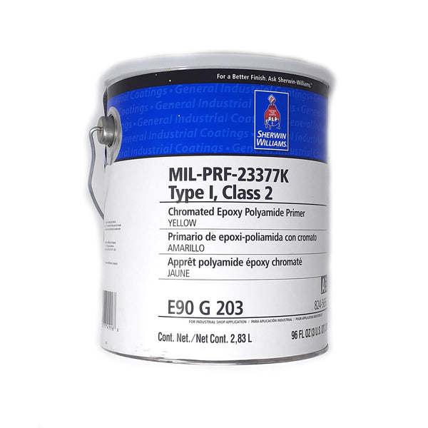 Sherwin Williams - Yellow Chromated Epoxy Polyamide Primer - gl - MIL-PRF-23377K, Type I, Class C2 | E90G203GA