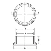 EC Series - Caps For Threaded Connectors (Bulk Pack)