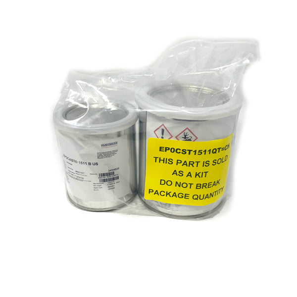 Huntsman - Epocast 1511-A/B Gray Paste Epoxy Syntactic System Quart Kit 1479108 | EP0CST1511QT