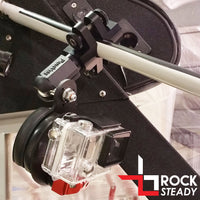 Rock Steady - VibeX Ball Mount, GoPro & Garmin, Clamp Base W/ Dovetail