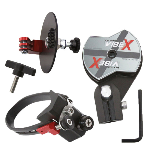 Rock Steady - VibeX Ball Mount, GoPro & Garmin, Strut Base W/ Dovetail