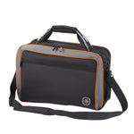 Front view of the Flight Outfitters Lift XL Flight Bag, showcasing its sleek and functional design.
