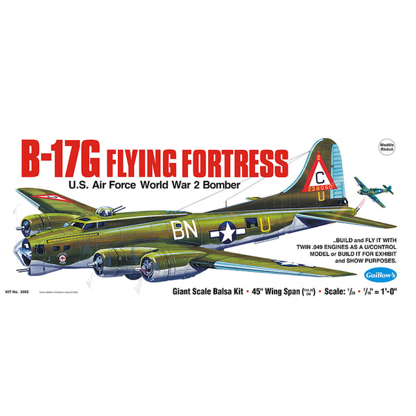 Guillow - B-17G Flying Fortress Balsa Model Kit