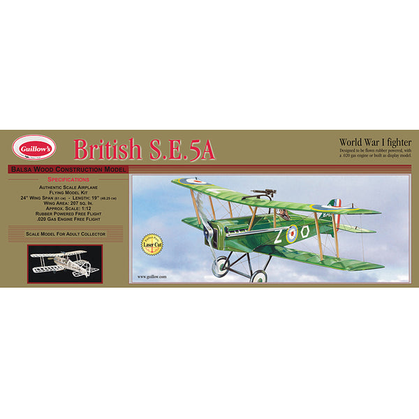 Guillow - British SE5-A Model Kit