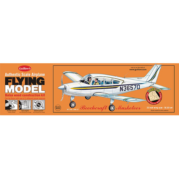 Guillow - Beechcraft Musketeer Model Kit