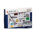 Daron - Airport play set, 13 Piece, Delta | N DAR 012-DEL