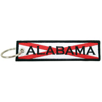 Embroidered Keychain, Alabama