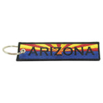 Embroidered Keychain, Arizona