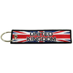 Embroidered Keychain, United Kingdom