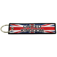 Embroidered Keychain, United Kingdom