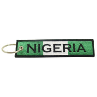 Embroidered Keychain, Nigeria