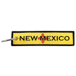 Embroidered Keychain, New Mexico