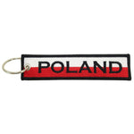 Embroidered Keychain, Poland