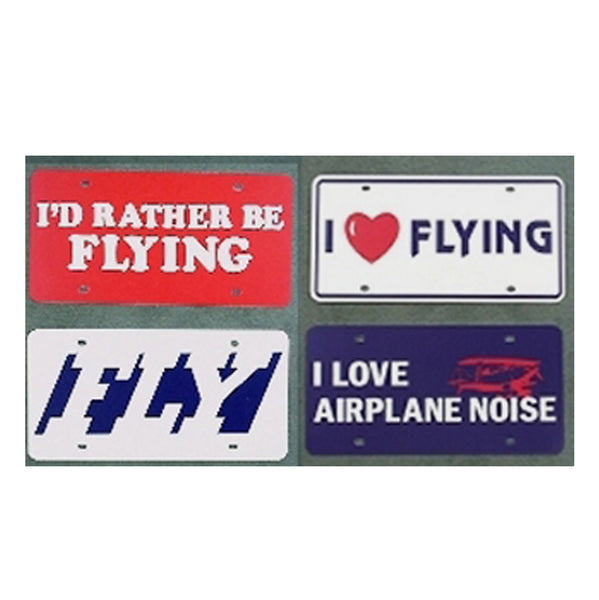 DeGroff - I'd Rather Be Flying Lic. Pl | 6009 RBF | N TRE 34