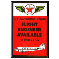 Aero Phoenix - Fridge Magnet, Texaco Flight Engineer