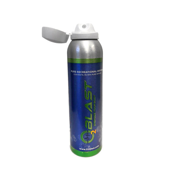 O2 Blast - 95% Pure Recreational Oxygen in a Can