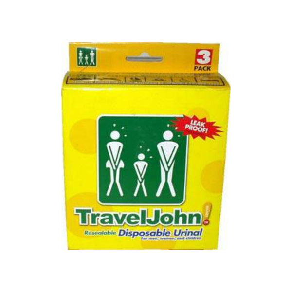 Travel John Disposable Urinal - 3/ pack - ORGI040-3