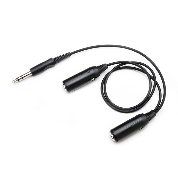 Pilot USA - Dual Headphone Y-Adapter (2 ft) | PA-73S