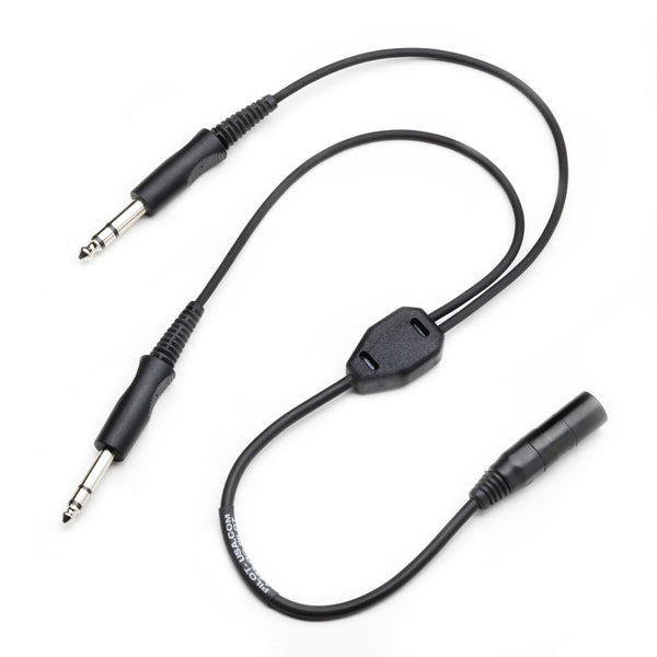 Pilot USA - Bose A20 (6 Pin) Headset to GA Adapter | PA-89/A20